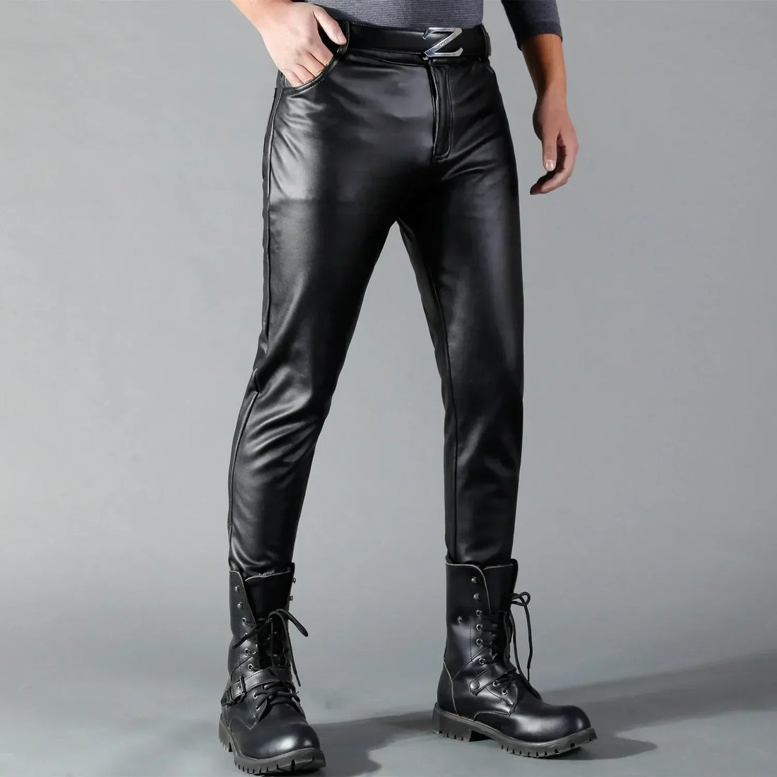 Marlenar | Herren Stretchhosen | Bequeme Passform in Schwarz Kraus Modehaus Men Pants