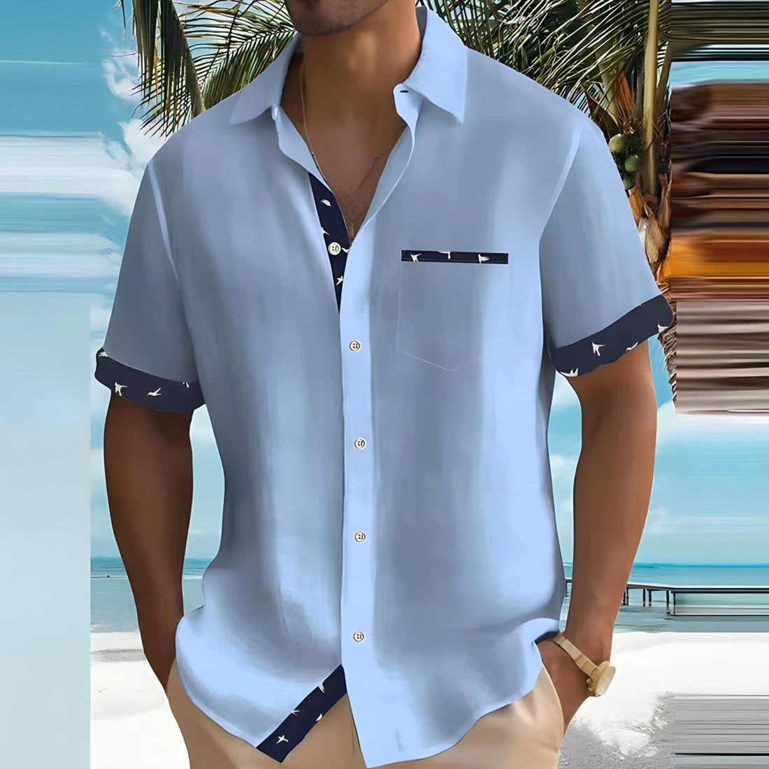 Rom Herrenhemd – Elegantes Design, Perfekte Passform & Hochwertige Materialien Kraus Modehaus Men Shirt