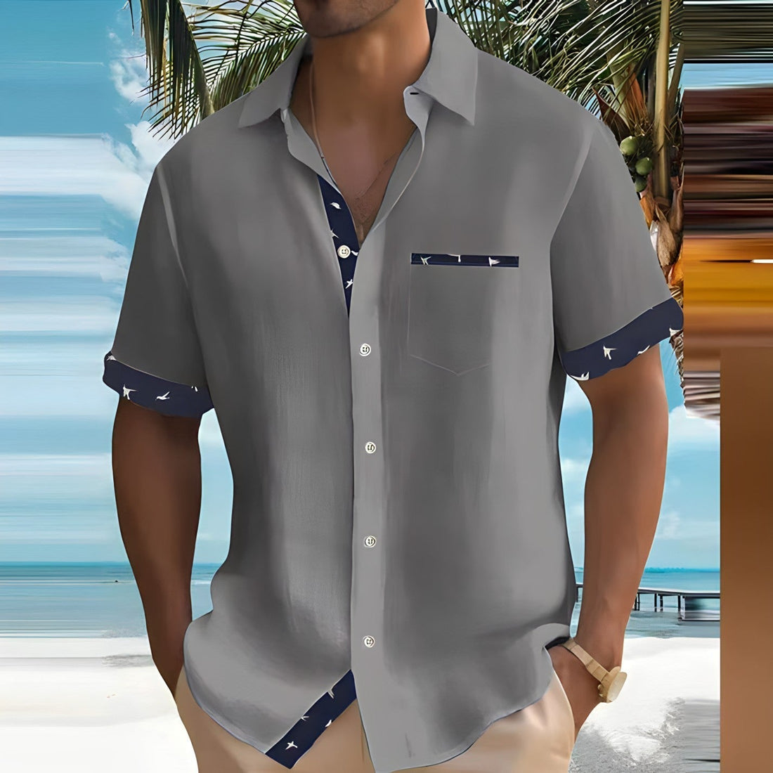 Rom Herrenhemd – Elegantes Design, Perfekte Passform & Hochwertige Materialien Kraus Modehaus Men Shirt